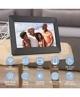 Eco4Life 10.1" WiFi Digital Photo Frame with Photos/Videos sharing