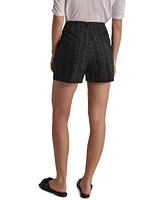 Dkny Jeans Women's Cotton Eyelet Shorts