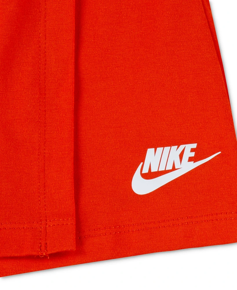 Nike Baby Girls Logo T-Shirt & Pleated Skort, 2 Piece Set