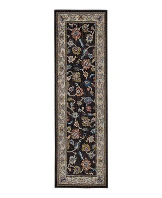 Karastan Pandora Fury 2'4 x 7'10" Runner Area Rug