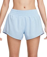 Nike Women's One Dri-fit Mid-Rise Brief-Lined Shorts