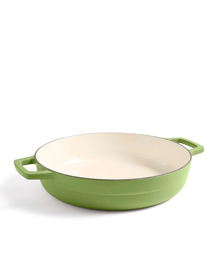 Martha by Stewart Enamel Cast Iron 3.5 Qt Braiser