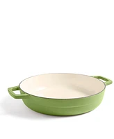 Martha by Stewart Enamel Cast Iron 3.5 Qt Braiser