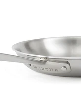 Martha by Martha Stewart Stainless Steel 10" Saute Fry Pan