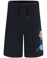 Jordan Big Boys Sneaker School Patch French Terry Shorts