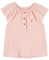 Carter's Toddler Girls Ice Cream Crinkle Jersey Top