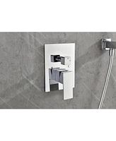Luxury Wall-Mounted Rain Mixer Shower Set