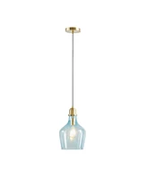 Streamdale Furniture Auburn Bell Shaped Glass Pendant