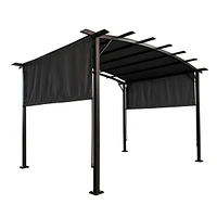 Retractable Canopy Pergola for Outdoor Spaces