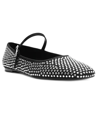 Arezzo Women's Eleanor Embellished Ballet Flats