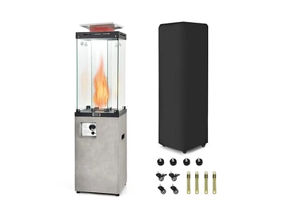 Slickblue 41 000 Btu Propane Patio Heater with Metal Hood