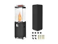 Slickblue 41 000 Btu Propane Patio Heater with Metal Hood