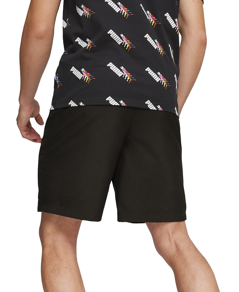 Puma Men's Ess+ Love Wins Woven 8" Shorts