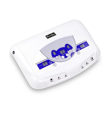 Yescom Dual-user Ionic Detox Foot Massager Machine Spa Tool w/ Mp3 Music Player, Arrays & Earphones