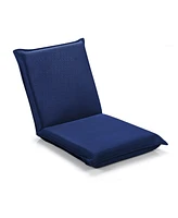 Slickblue Adjustable 6 Positions Folding Lazy Man Sofa Chair Floor Chair