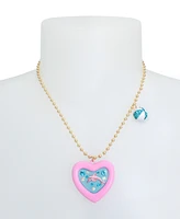 Betsey Johnson Faux Stone Dolphin Pool Pendant Necklace