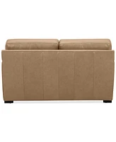 Radley 61" Leather Loveseat, Created for Macy's