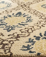 Safavieh Antiquity At460 Gold and Multi 6' x 6' Square Area Rug