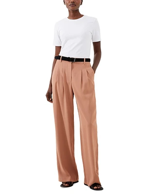 French Connection Women's Harry Wide-Leg Suiting Pants