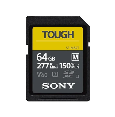 Sony 64Gb Sf-m Series High Speed Tough Sd Card