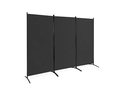 Slickblue 3-Panel Room Divider Folding Privacy Partition Screen for Office