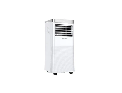Slickblue 10000BTU 3-in-1 Portable Air Conditioner with Remote Control-White