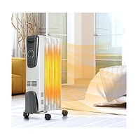 Slickblue 1500W Electric Space Heater with Adjustable Thermostat