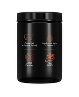 Codeage Multi Collagen Peptides Powder + Probiotics Black Edition, Vitamin C, Hyaluronic Acid Powder Supplement, Grass-Fed, Hydrolyzed, Zero Carbs, Ty