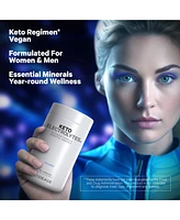 Codeage Keto Electrolytes Supplement – Electrolyte Tablets w Magnesium, Potassium, Calcium & Salt