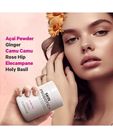 Codeage Skin Probiotics + Prebiotics - Skin Care Routine Supplement - 50 Billion Cfu - Ayurvedic Botanical Herbs - Face Probiotics