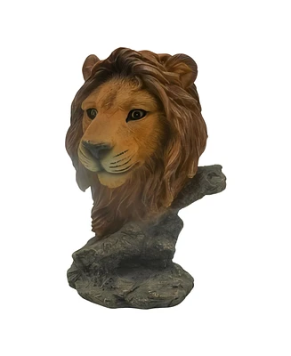 Fc Design 4.75"H Lion Bust Figurine Decoration Home Decor Perfect Gift for House Warming, Holidays and Birthdays