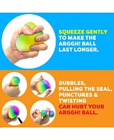 Power Your Fun Arggh Rainbow Giant Stress Balls for Kids and Adults