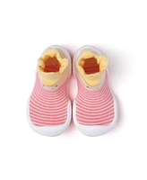 Komuello Infant Girl Breathable Washable Non-Slip Sock Shoes Crown Princess