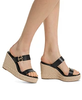 Michael Kors Mmk Lucinda Espadrille Wedge Sandals