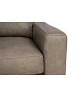 Rutherford Home Matera 46" Leather Cuddle Chair