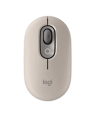 Logitech Pop Wireless Mouse with Bluetooth and SilentTouch Technology (Mist)