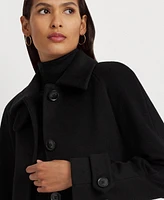 Lauren Ralph Lauren Women's Single-Breasted Belted Maxi Coat