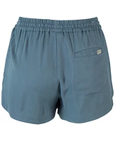 Salt Life Women's Sunset Wave Dolphin-Hem Shorts