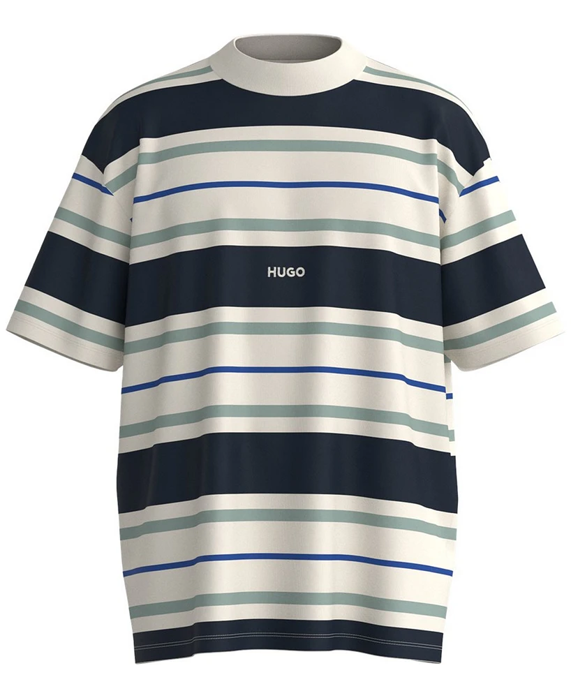 Hugo by Hugo Boss Men's Stripe Logo T-Shirt