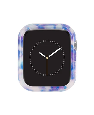 Anne Klein Women's Blue Acetate Protective Case designed for 41mm Apple Watch
