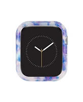 Anne Klein Women's Blue Acetate Protective Case designed for 41mm Apple Watch