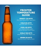 Newair Beer Froster 125 Can Freestanding Beverage Fridge in Black with Party and Turbo Mode, Chills Down to 23 Degrees