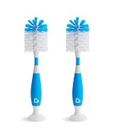 Munchkin Bristle Bottle Brush, Blue, 2 Pack