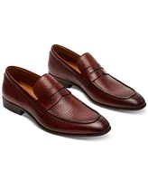 Steve Madden Men's Josiah Moc-Toe Dress Penny Loafer