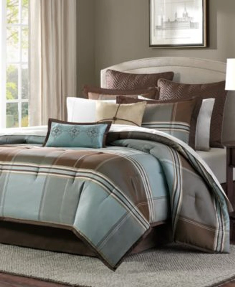 Madison Park Lincoln Square 8 Pc. Comforter Sets