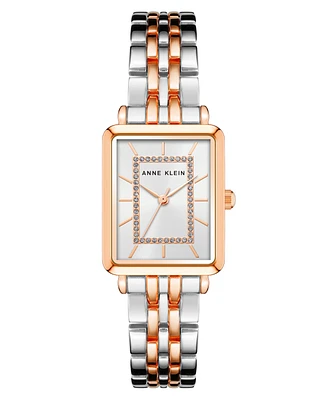 Anne Klein Women's Quartz Two-Tone Alloy Bracelet Watch, 24mm