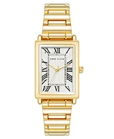 Anne Klein Women's Quartz Gold-Tone Alloy Bracelet Watch, 21mm