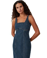 Cotton On Women's Sloan Denim Maxi Dress