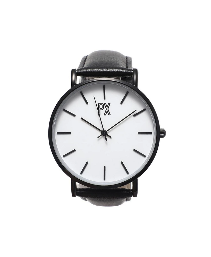 Px Henry Leather Strap Watch