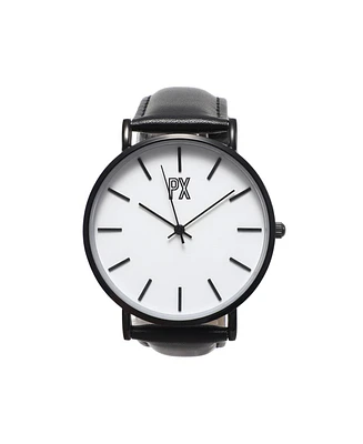 Px Henry Leather Strap Watch